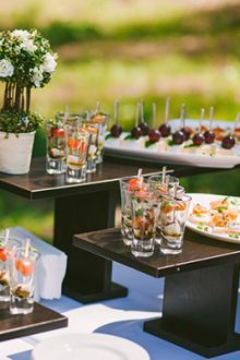 Buffet traiteur, Cocktail dinatoire, alpes Maritimes et Var