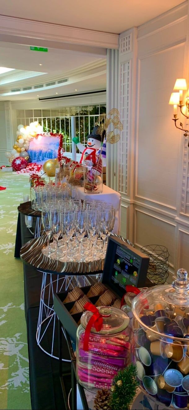 Traiteur en entreprise pour Noël à Cannes, Nice, Monaco, Sophia Antipolis, Mougins