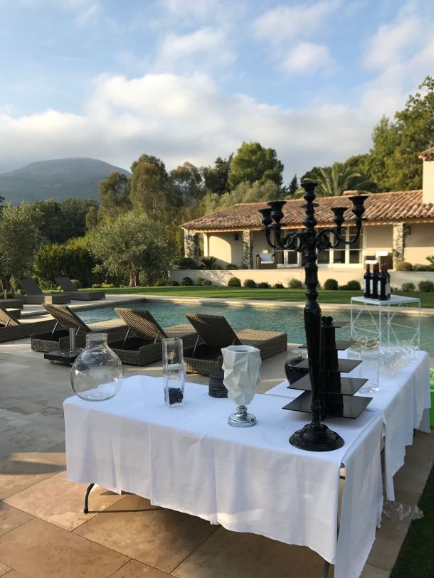 Traiteur à Domicile, Anniversaire, Cannes, Nice, St Tropez, Mougins
