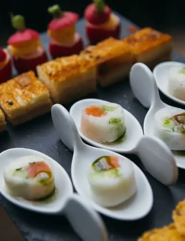 Traiteur à cannes pour buffet entreprise, cocktail dinatoire et déjeunatoire